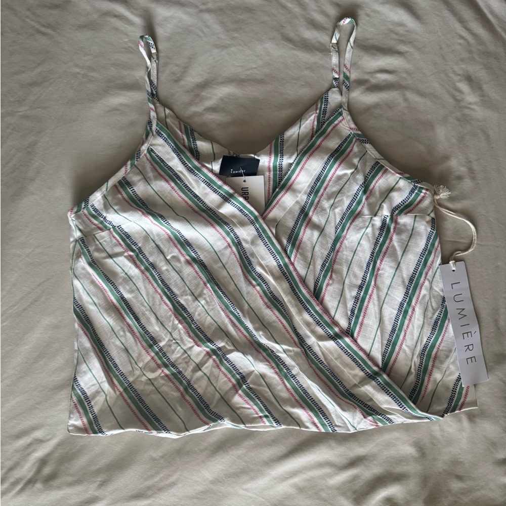 Urban Outfitters Lumiere striped tank